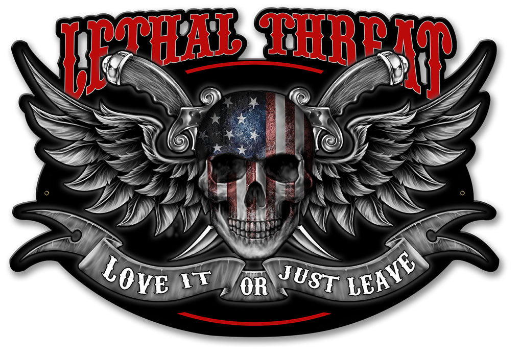 LETHAL THREAT LOVE IT 20 X 14