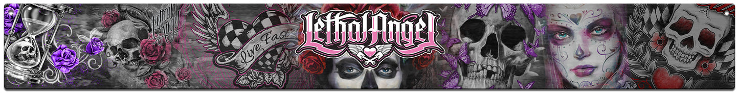 LETHAL ANGEL BANNER 47 X 5