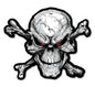 ANGRY SKULL 11 X 9