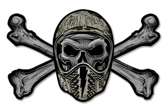 HELMET SKULL 11 X 7