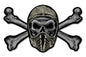 HELMET SKULL 11 X 7