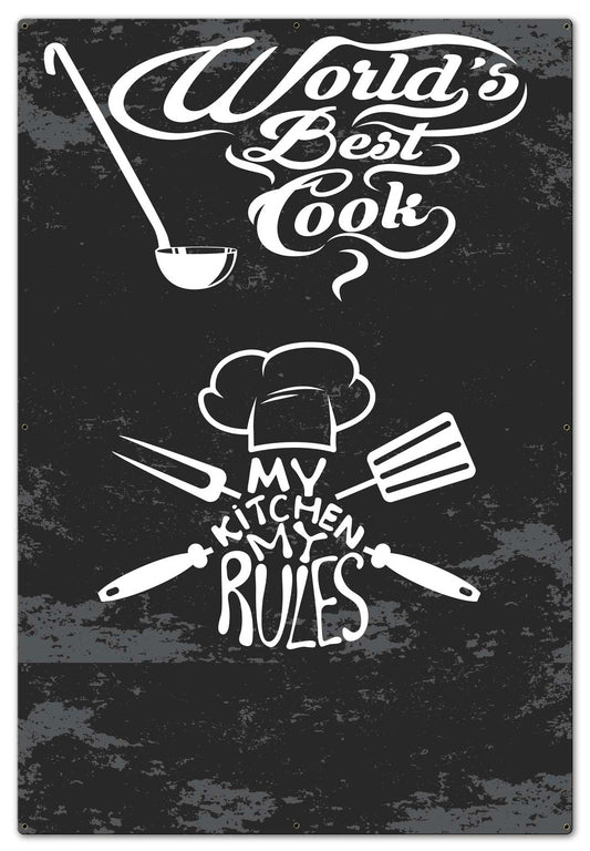WORLDS BEST COOK 32 X 47