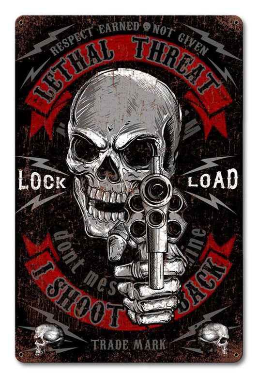 I Shoot Back 12 x 18