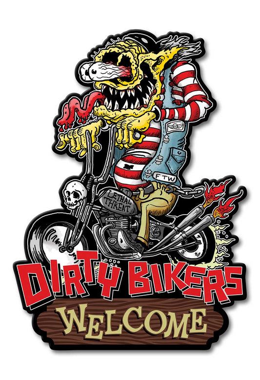 Dirty Bikers 12 x 16
