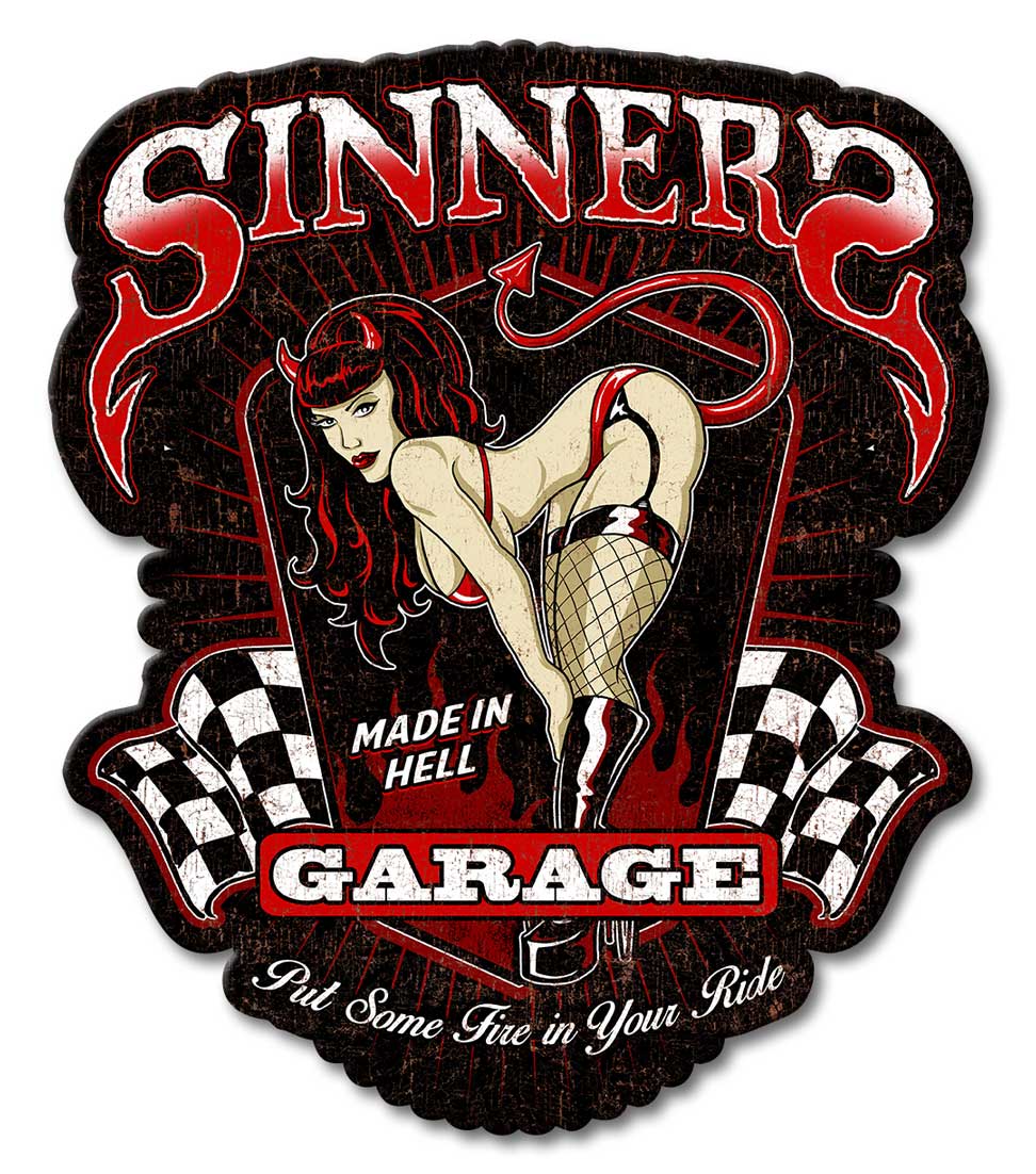 Sinners Garage 14 x 16