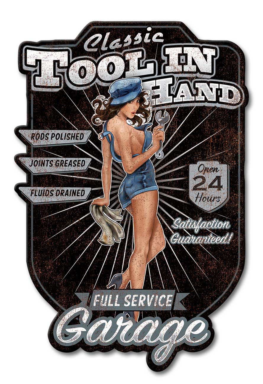 Tool in Hand 12 x 18
