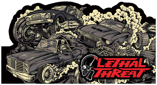 LETHAL THREAT LEFT SIDE 30 X 16