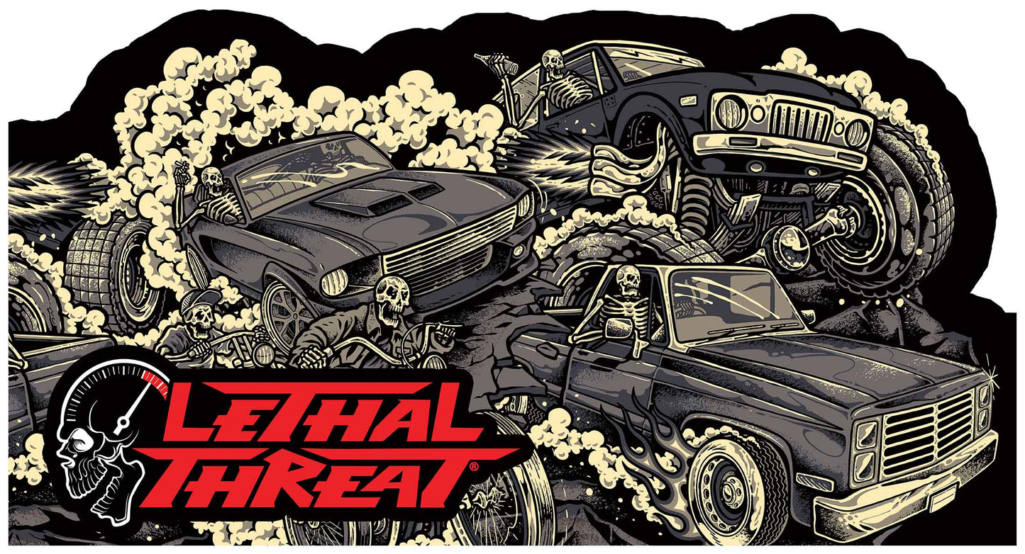 LETHAL THREAT RIGHT SIDE 30 X 16