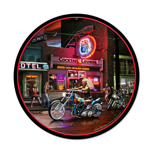 Biker Bar 14 x 14