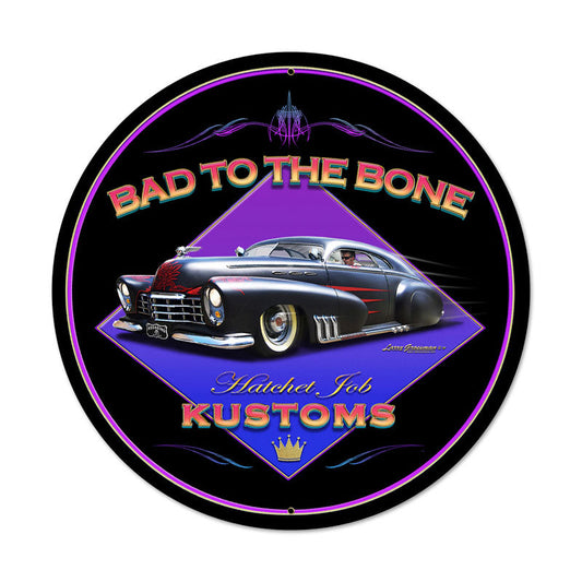 Bad To The Bone 28 x 28