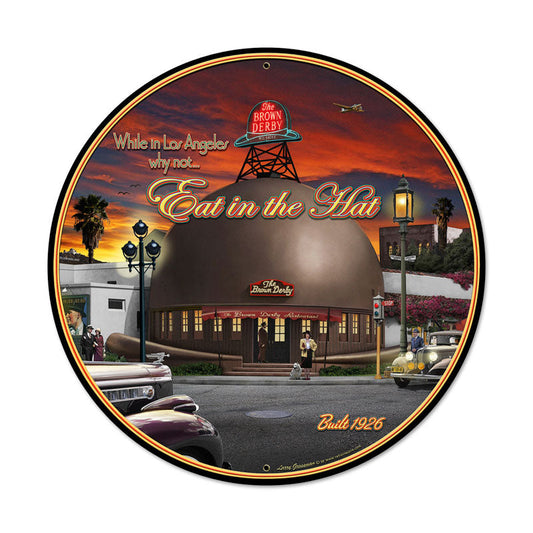 Brown Derby 14 x 14