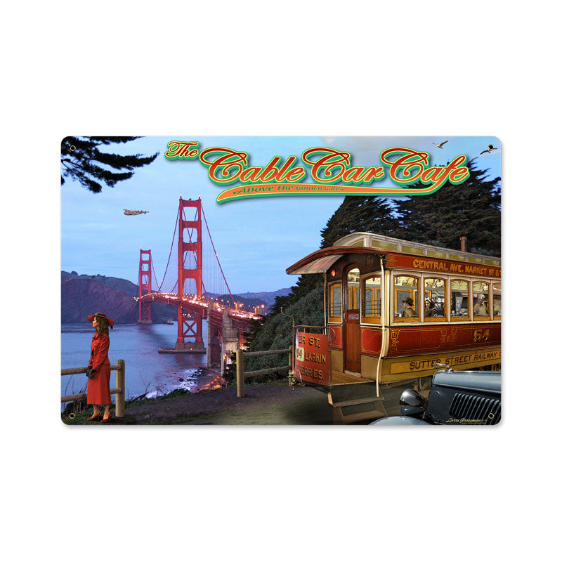 Cable Car Cafe 18 x 12