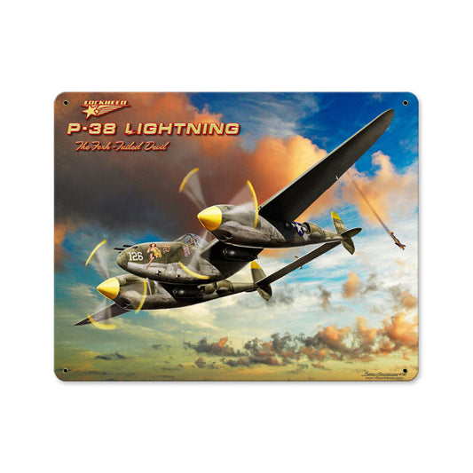 P-38 Lightning 15 X 12