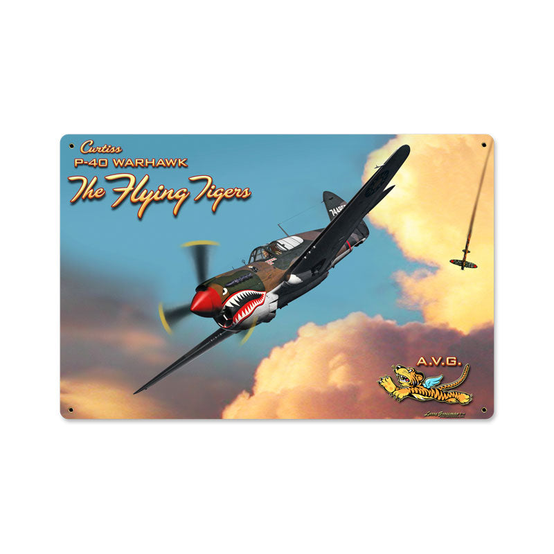 Flying Tiger 18 x 12