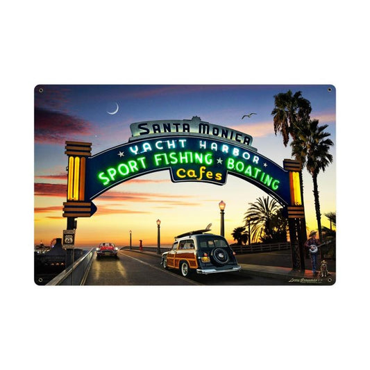Santa Monica Pier 24 x 36