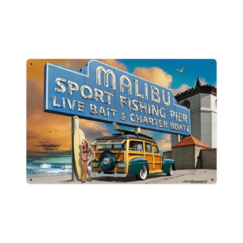 Malibu Pier 18 x 12