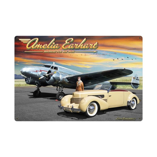 Amelia Earhart 36 x 24