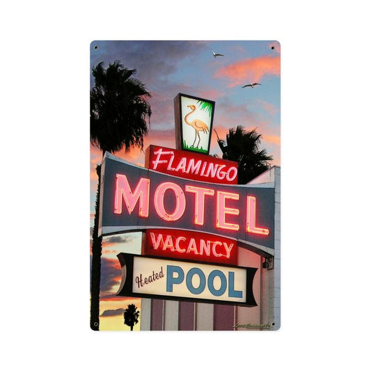 Flamingo Motel 12 x 18