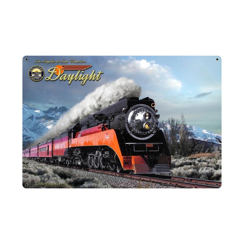 Daylight Winter Train 36 x 24