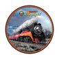 Daylight Winter Train 14 x 14