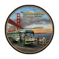 Golden Gate Bridge Diner 14 x 14