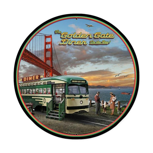 Golden Gate Diner 28 x 28