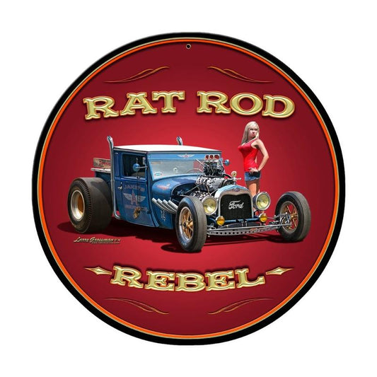 Rat Rod Rebel 14 x 14
