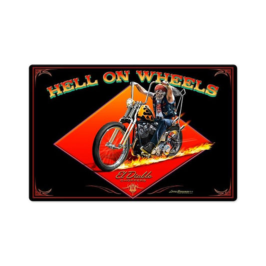 Hell On Wheels 18 x 12
