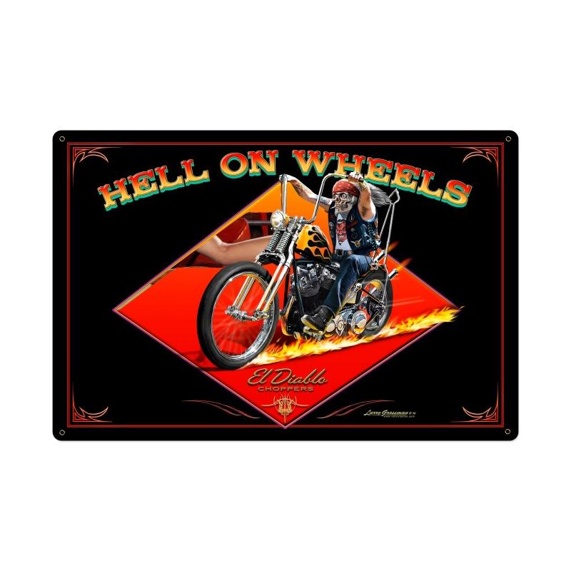 Hell On Wheels 36 x 24