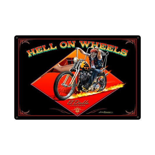 Hell On Wheels 36 x 24