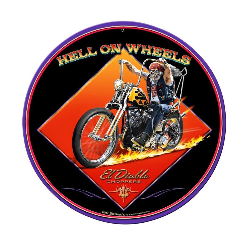 Hell On Wheels 28 x 28