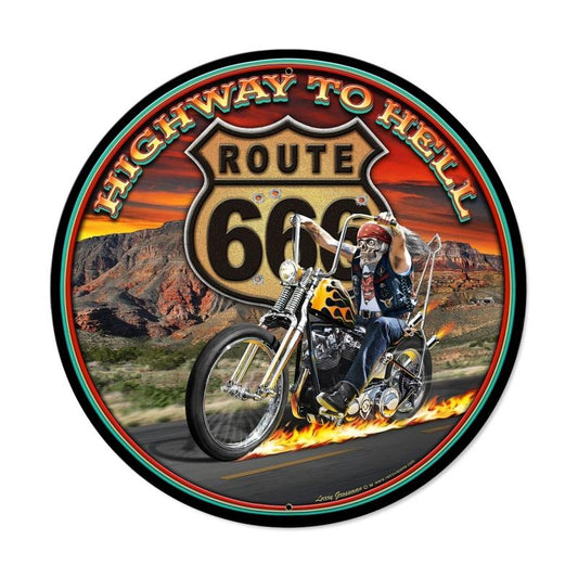 Highway To Hell 28 x 28