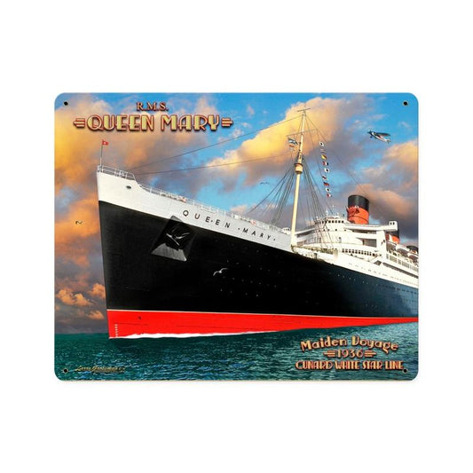 Queen Mary 22 x 28