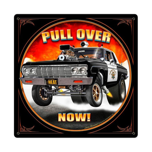 Pull Over Now 12 x 12