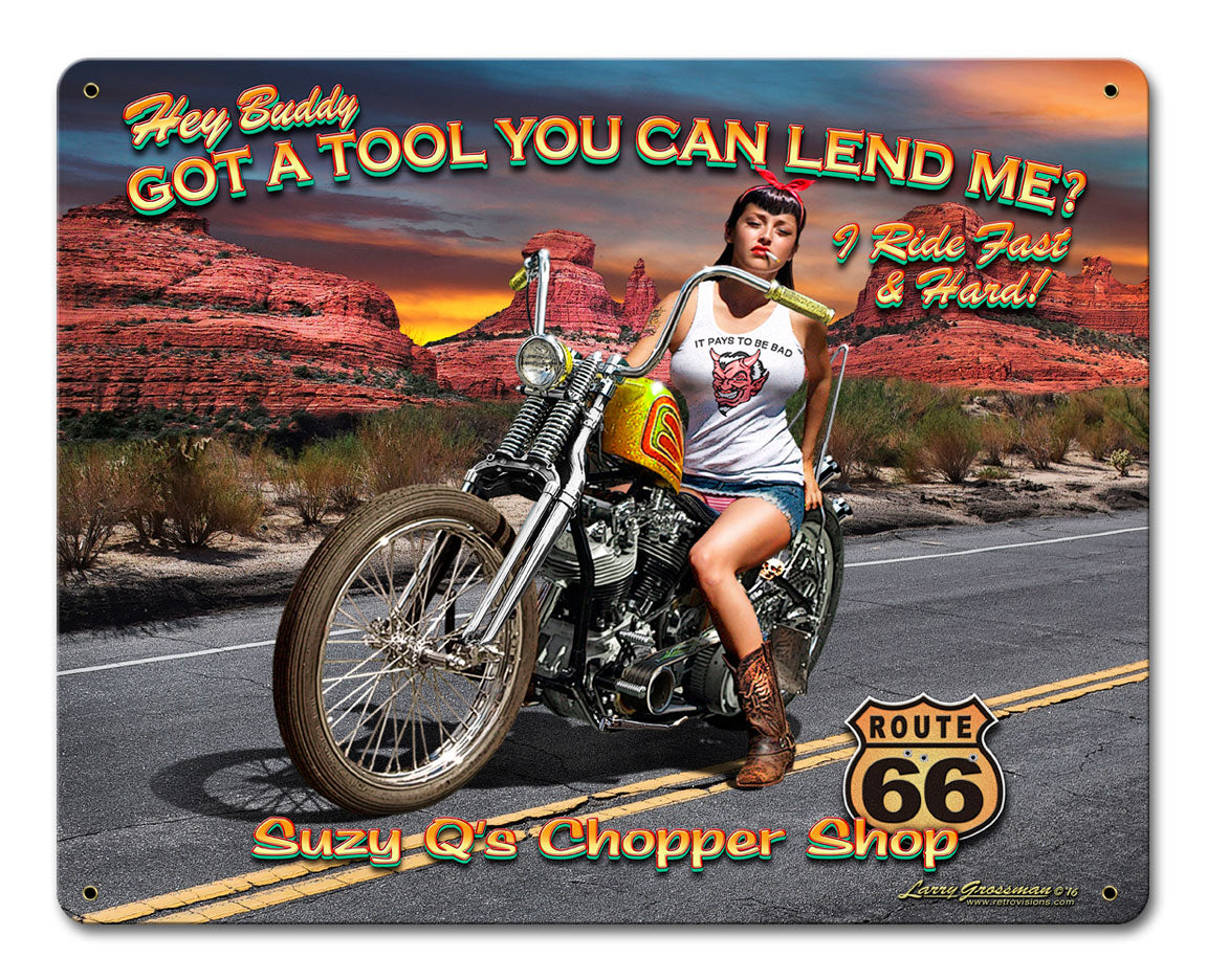 Hey Buddy Got A Tool 15 x 12