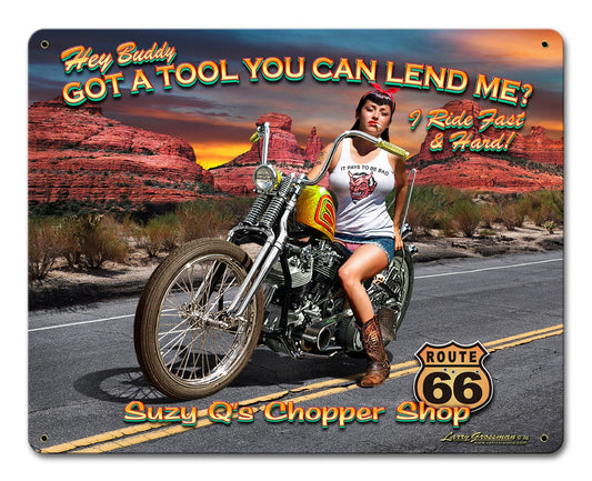 Hey Buddy Got A Tool Vintage Style Metal Sign 15 x 12