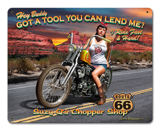 Hey Buddy Got A Tool Vintage Style Metal Sign 30 x 24