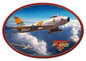 F-86 Saber Jet 17 x 12