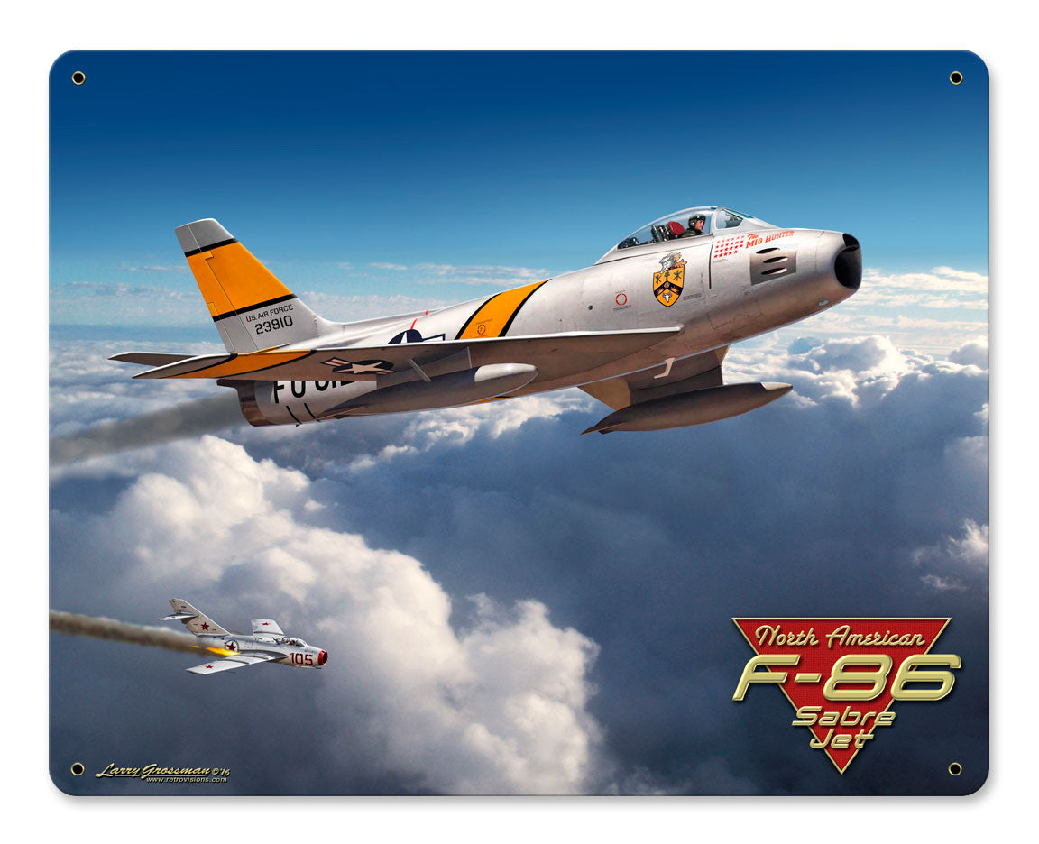 F-86 Saber Jet 15 x 12