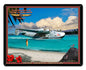 Clipper Airplane 30 x 24