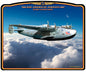 Clipper Airplane 18 x 12