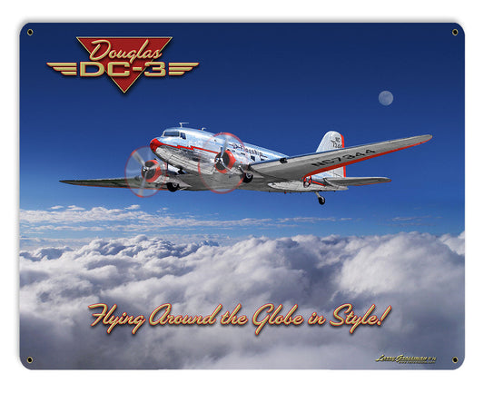 Dc-3 Airplane 15 x 12