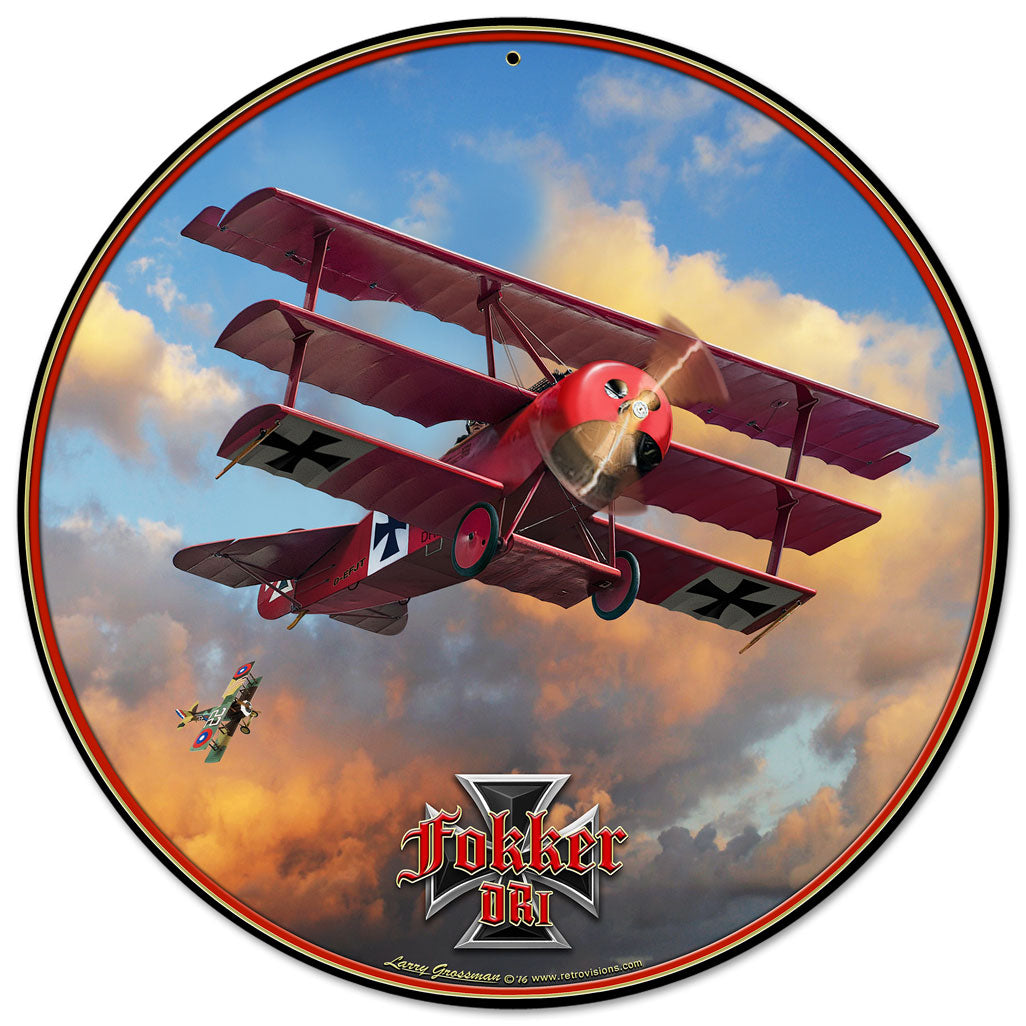 Fokker Tri-Plane 28 x 28