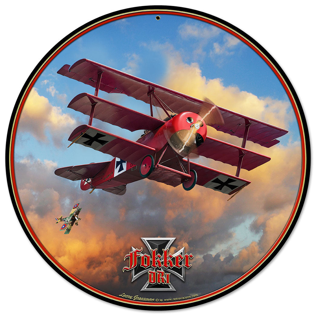 Fokker Tri-Plane 14 x 14