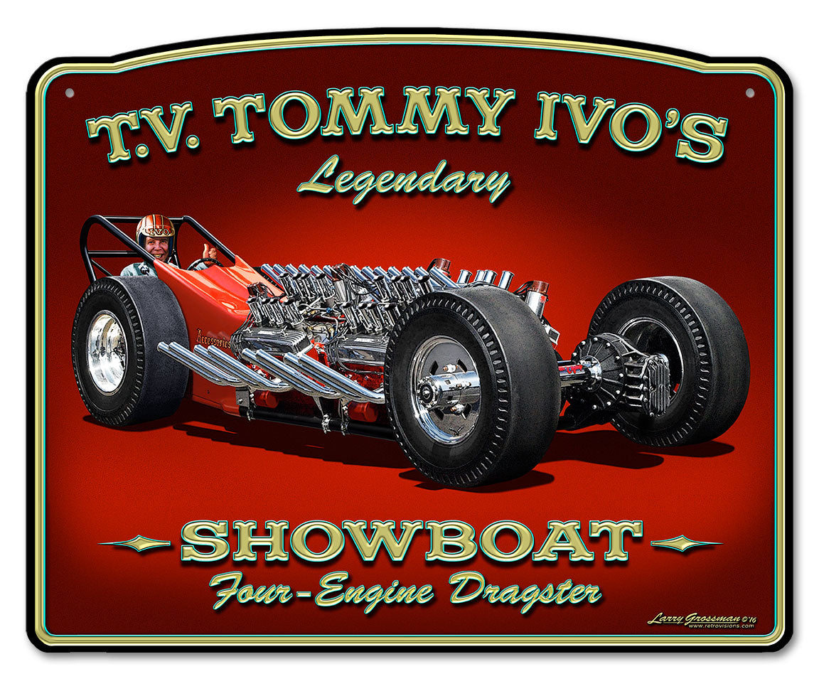 Tommy Ivo Dragster 15 x 12