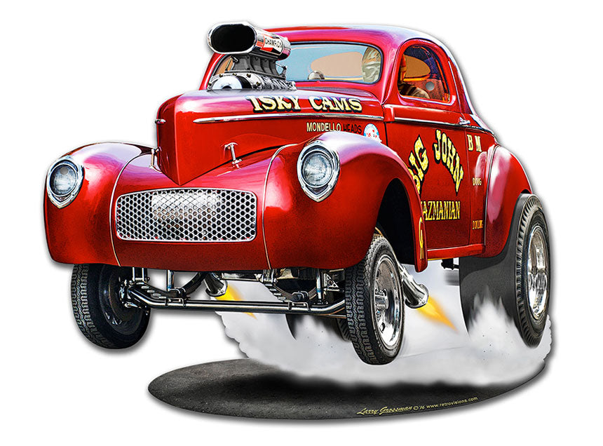 1940 Willys Big John Gasser 15 x 12