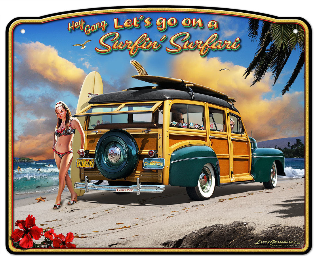 Surfin' Safari 24 x 30