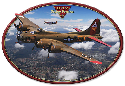 B-17 Flying Fortress 18 x 12