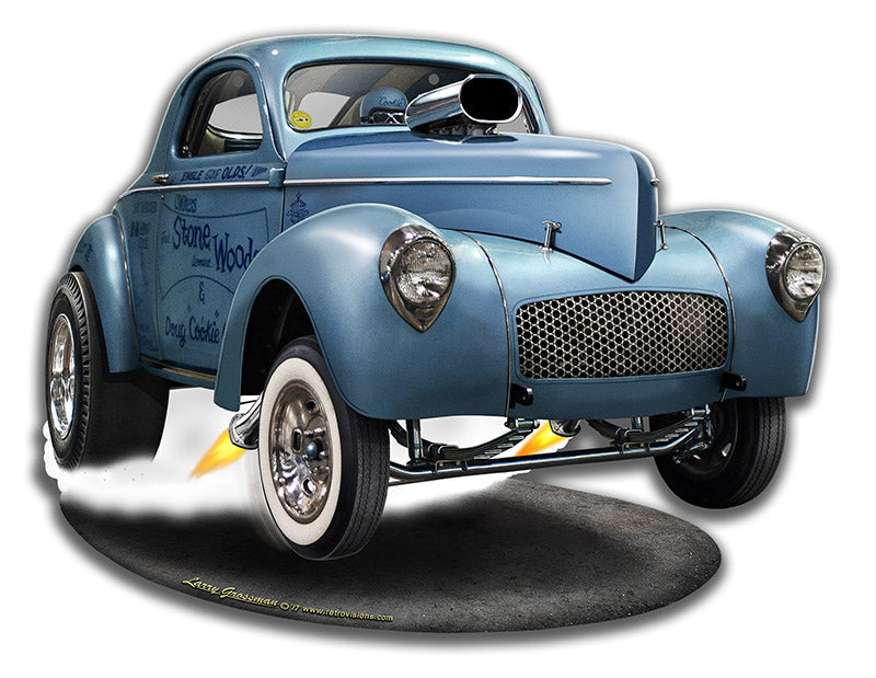 1941 S.W.C. Willys Gasser 14 x 11