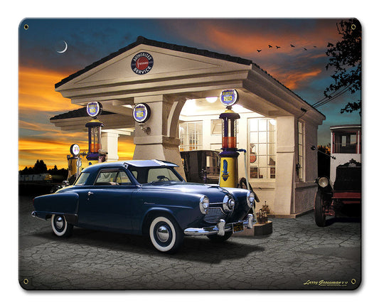 Studebaker Vintage Style Metal Sign 15 x 15